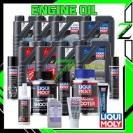Liqui Moly Engine Oil Minyak Engine 4t Street 10w40 / 15w50 / 20w50 Semi Synthectic /Chain Lube 1.0 litre