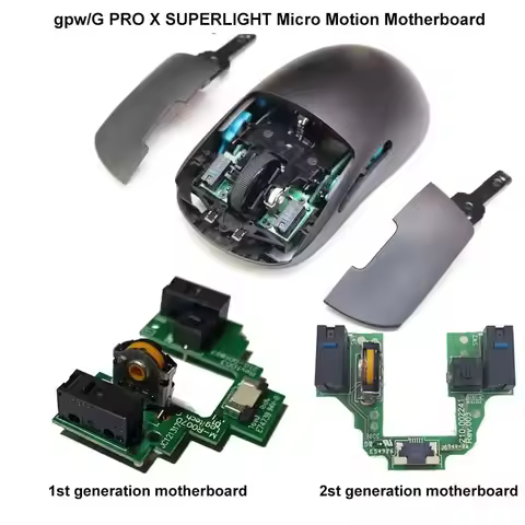 Compatible mouse Gpw/G PRO X SUPERLIGHT 1 generation micro-motion motherboard 2 generation assembly 