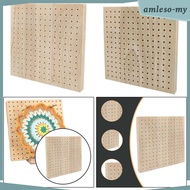 [AmlesoMY] Wood Crochet Blocking Board DIY Crafting Hole Board Blocking Board for