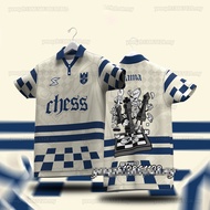 New Design Badoo Chess Jersey Custom Name Badoo Raya 2026 Viral Tiktok Vintage Collar Shirt Lelaki K