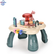 Creative Mini Animal Park Game Table Multi-functional Electric Light Music Hand Heat Drum Desktop Game Toys For Kids