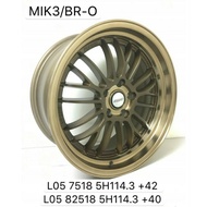 RAYS 18 inch 8.25JJ 5X114.3 ET40 CAR SPORT RIMS QUALITY WHEELS L05