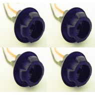4x Socket Rubber for Bulb Brake Light 194 194A T10 168 T15