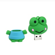 2tb USB Flash Drive cartoon cute frog model usb2.0 8GB 16GB 32GB 64GB 128GB 512GB pen Drive USB Flash Drive creative Pendrive