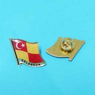 SELANGOR COLLAR PIN SOLID GOLD COLLAR PIN SELANGOR