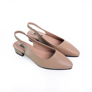 Seira-Olivia Heels รองเท้าหัวแหลมมน รัดส้น รองเท้าทำงาน ส้นสูง 1นิ้ว