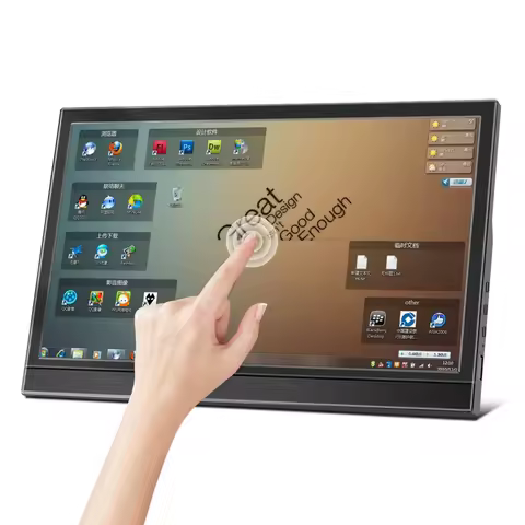 11.6″ Touch Portable Monitor 1366X768 lcd display Laptop second screen Gaming Extended Display For S
