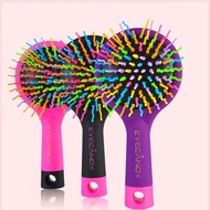 Creative Korean Eyecandy Rainbow Volume S Hair Comb Mirror