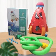 【Longlong】ของเล่นน้ำ จรวดน้ำ จรวดสปริงเกอร์ ของเล่นกลางแจ้ง Space Rocket Water Spray