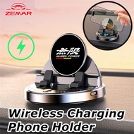 Honda Mugen Wireless Charging Phone Holder Center Console Navigation Dedicated Mobile Phone Holder f