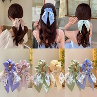 Fairy Floral Bow Knot Head Rope Hair Band Ponytail Hair Rope Hair Ring Hair Ties Scrunchies