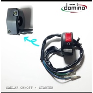 Right switch starter on off and domino starter