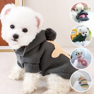 Dog Supplies Cute Pet Clothes Pet Supplies Dogs Cats Autumn Winter Star Sweaters Pet Supplies