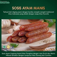 FRESH SOSIS AYAM MANIS 250GR FAVORITE PREMIUM /LAPCHIONG AYAM HALAL 100%