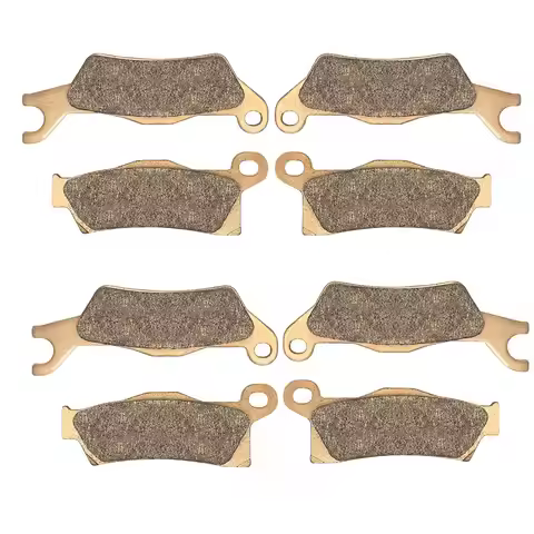 Brake Pads 4 Set Front & Rear For Can-Am Outlander Renegade 450 500 6x6 570 650 850 1000 EFI MAX STD