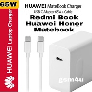 FOR LAPTOP Redmi Book INFINIX INBOOK X1 /X1 Pro HUAWEI 65W MateBook X Pro D14 D15 D16 Charger Power Adapter USB-C Cable