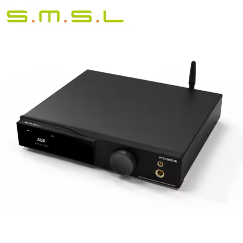 SMSL AO300 PRO Desktop 3 in 1 Headphone Amplifier Desktop Power AMP 768kHz/32bit DSD256 Household po