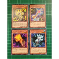 YUGIOH Japanese ROTD-JP031 CPL1-JP047 JA045 46 雷日珥烈寒冰掌 Thunder Prominence Fire Ice Hand 1 SET (R) (N