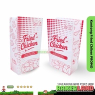 Fried Chicken Bag Packaging Fried Chicken Bag/ Fried Chicken Paper Bag/ Fried Chicken Wrap/