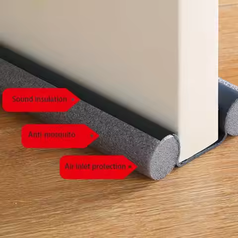 1 Door Bottom Door Seam Sealing Strip Under the Door Thickened Sound Insulation Bug Proof Windproof 