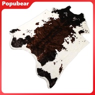 Cow Tiger Print Area Rug Non-slip Carpet Bedroom Office Livingroom Floor Mat