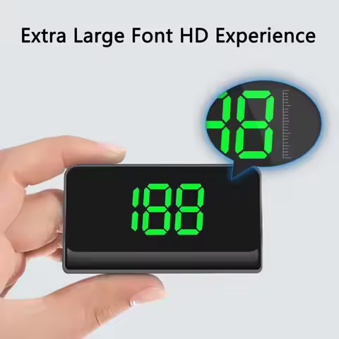 Car Windshield Digital Speedometer Car windshield projection HD display Auto Speed Monitor for Sedan