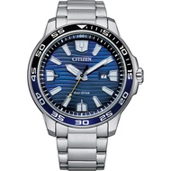 CITIZEN ECO-DRIVE AW1525-81L BLUE DIAL STAINLESS STEEL MEN'S WATCH