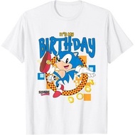 Sonic The Hedgehog Birthday It's My Birthday Cheering Sonic T-Shirt