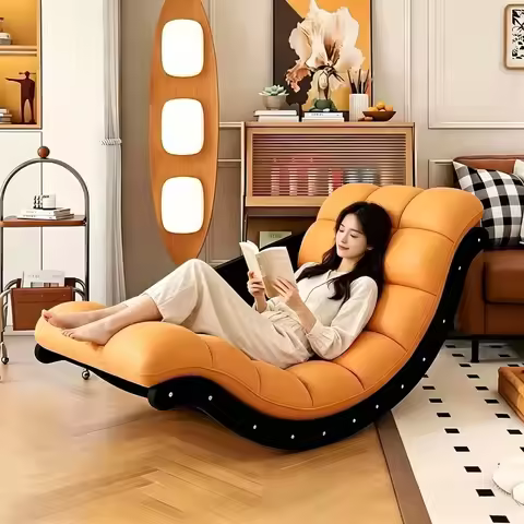 Banana boat rocking chair single recliner multi-functional moon rocking