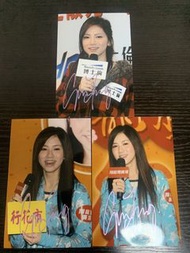 鄧紫棋 G.E.M. 親筆簽名 4R相