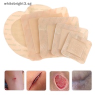【whitebright】 Hydrocolloid Adhesive Dressing Wound Dressing Sterile Bedsore Healing Pad Patch .