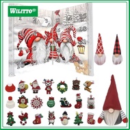 Festive Gnome Gift Set Colorful Gnome Figurines 2025 Gnomes Advent Calendar Christmas Countdown with