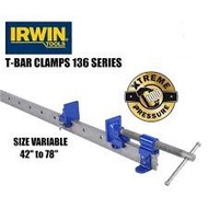 42-78" IRWIN T BAR CLAMP CLAMPING VICE VICES VISE VISES