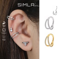 Simla 316L Stainless Steel 316L Stainless Steel Round/Half Nose Earrings (Piece) - Simla Body Jewelr
