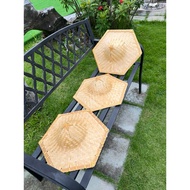 Bamboo Woven Hat Shape Hexagon