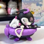 【Genuine】POPMAR Sanrio Fall Asleep Series Blind Box Little Twin Star Kuromi Figure Doll Ornament Gif