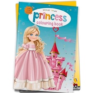 Princess Colouring Book Jumbo Sized Colouring Book
