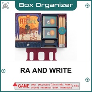 Ra and Write Board Game Box Organizer Insert