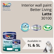 Dulux Interior Wall Paint - Latte (30100) (Better Living) - 1L / 5L