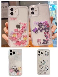 流砂 透明 星之卡比 melody kuromi pc 狗 布丁狗 有甸狗 玉桂狗 hello kitty 手機殼 蘋果 iphone apple 三星 samsung 小米 華為