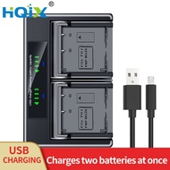 HQIX Suitable for Fuji XT200 X100V HS35EXR Camera NP-W126S Battery Dual Charge Charger