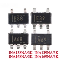 5-10pcs INA138 INA138NA B38 INA139 INA139NA E39 INA168 INA168NA A68 INA169 INA169NA/3K A69 SOT-23 Cu