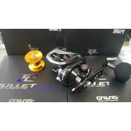 FREE EXTRA SPOOL GAWAS BULLET CAST BC SW301 JIGGING REEL LEFT HANDLE