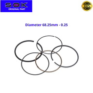 Ring seher mesin GX160 piston ring mesin GX160 ring piston GX160 Ring set GX160