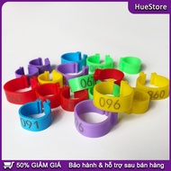 Chicken foot rings 50pcs cheap labels, plastic, chicken foot rings, 50 pieces, labels, markers