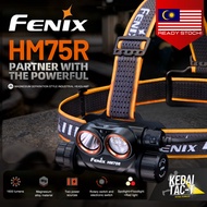 FENIX HM75R - 1600 LUMEN CW NW & Red Light Rechargeable Headlamp - Ready Stock in MALAYSIA from KEDA