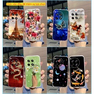 OnePlus (1+) ACE3 5G/ 11R 5G/ ACE2 5G / 12R 5G/ 11 13 flexible case printed with roses, lucky cats,.
