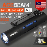 ACEBEAM Rider RX AL - 650 Lumen (Nichia 219F - 5000K) Fidget EDC Flashlight  - ORIGINAL - Ready Stoc