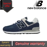 （Counter Genuine）รองเท้าผ้าใบผู้หญิง New Balance 574 NB Men's and Women's รองเท้าวิ่ง รองเท้าผ้าใบกีฬา ML574LGI