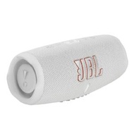 JBL - Charge 5 配備行動電源的可攜式防水喇叭 白色